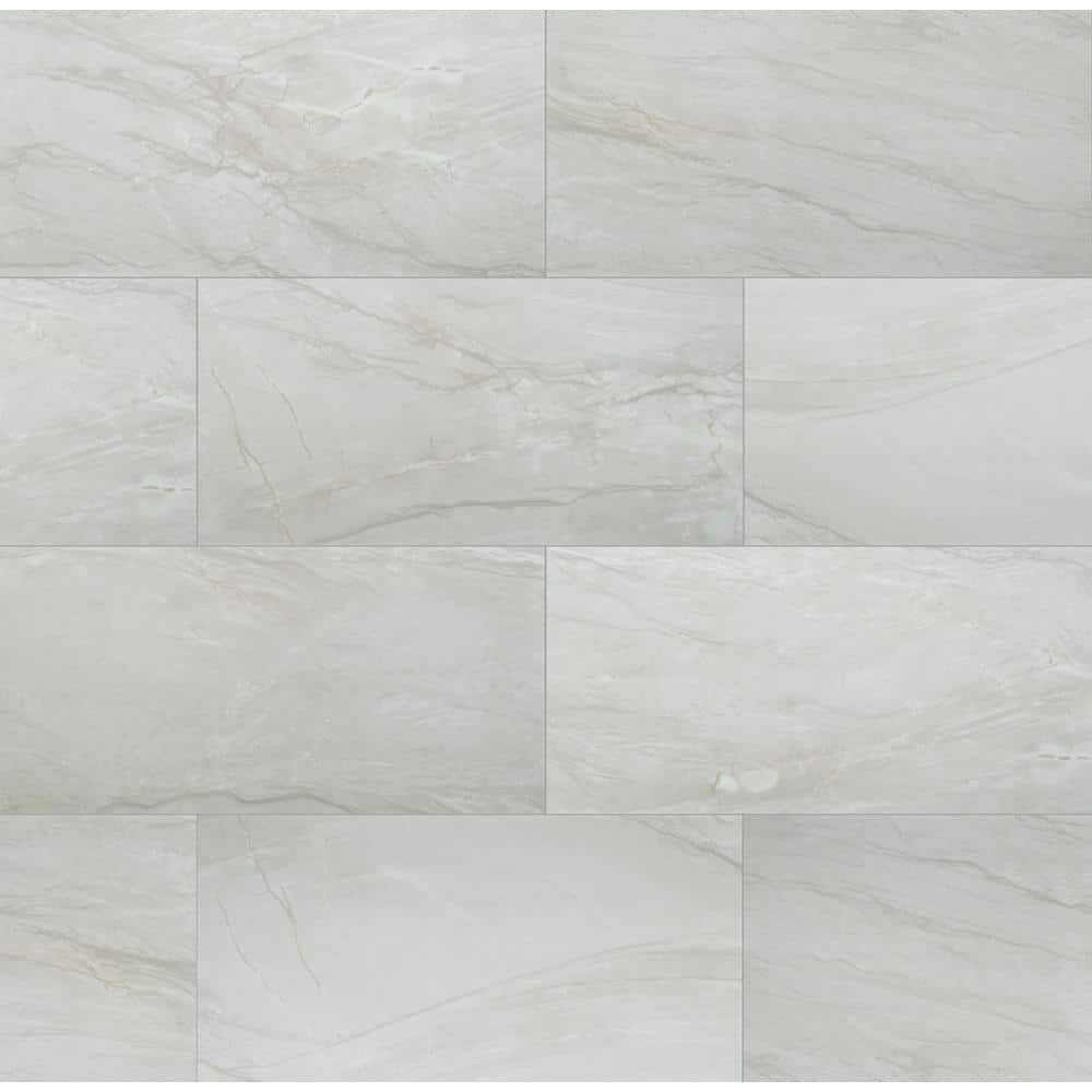 MSI Durban Grey 24 in. x 48 in. Polished Porcelain Floor and Wall Tile (16 Sq. ft./case), Durban Gray