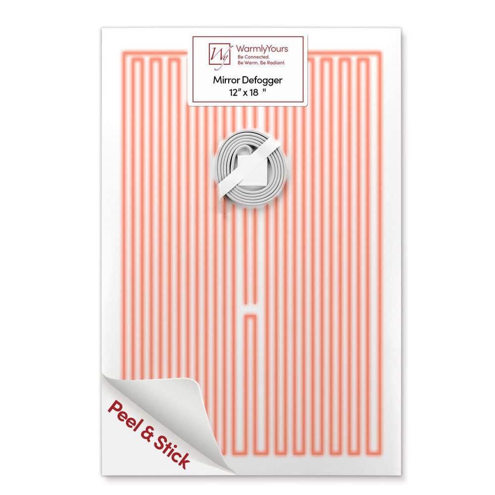 12 in. x 18 in. Rectangular Mirror Defogger price history on PriceWatchPro