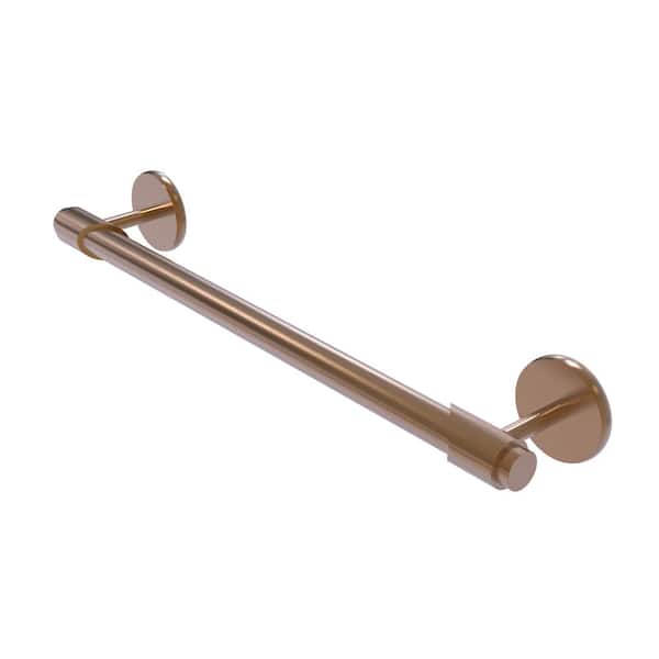Allied Brass Tribecca Collection 30 in. Wall Mounted Single Towel Bar in Brushed Bronze