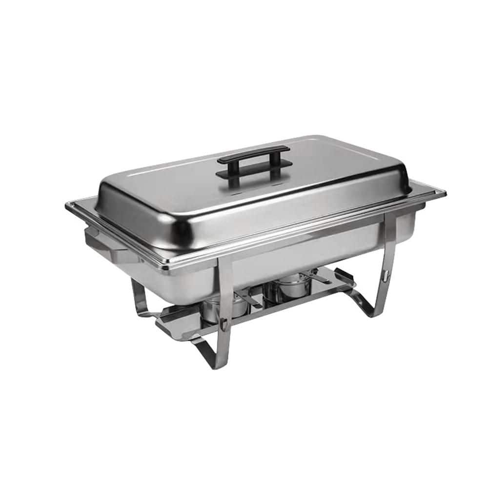 9 qt. Silver Stainless Steel Butter Dishes