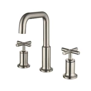 Glacier Bay HD67731W-6004 fashion Dorset 8 in 2-Handle Bathroom Faucet Brushed Nickel