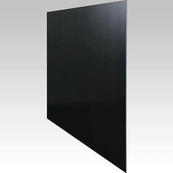 Palight 24 in. x 48 in. x 0.118 in. Foam PVC Black Sheet