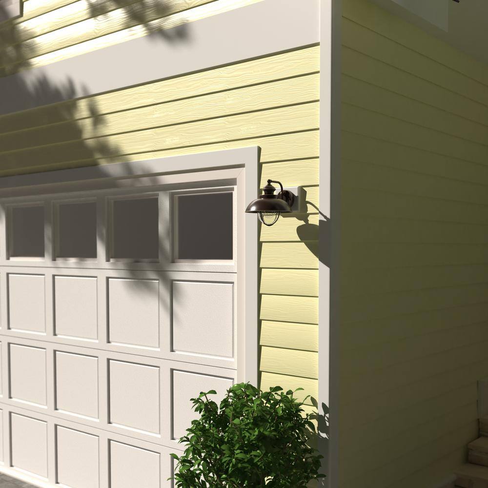 Harwich Burnished Bronze Nautical Outdoor Wall Sconce