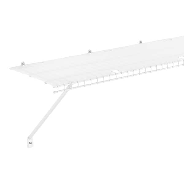Shelf It Wire Shelf Liner 10' Long Roll Wire Shelf Liner with Locking Tabs  to Fit 12 Deep Wire Shelves Made in The USA Prevents Items from Tipping