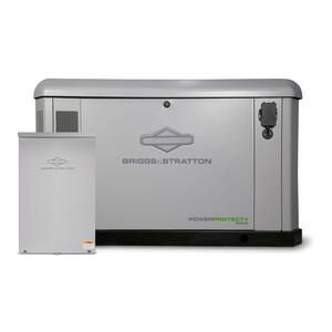 Power Protect + 26,000 Watt Dual Fuel Air Cooled Whole Home Standby Generator, Dual 200A Transfer Switch