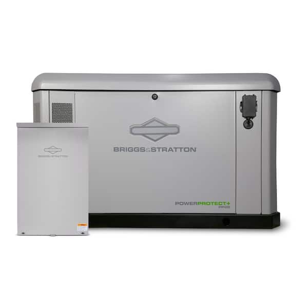 Power Protect + 26,000 Watt Dual Fuel Air Cooled Whole Home Standby Generator, Dual 200A Transfer Switch