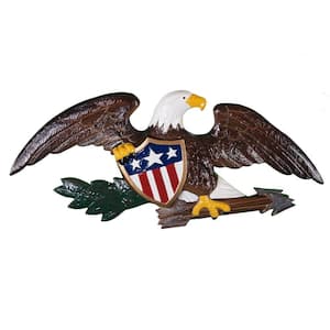 23 in. Deluxe Natural Color Wall Eagle