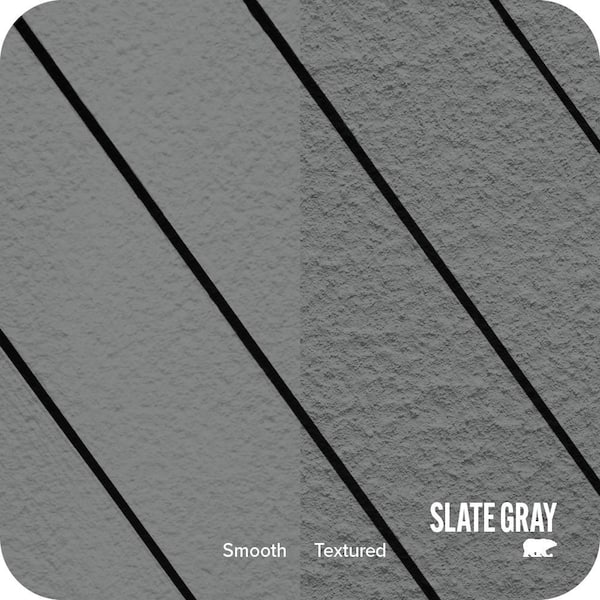 1 gal. #PFC-63 Slate Gray Smooth Solid Color Exterior Wood and Concrete Coating