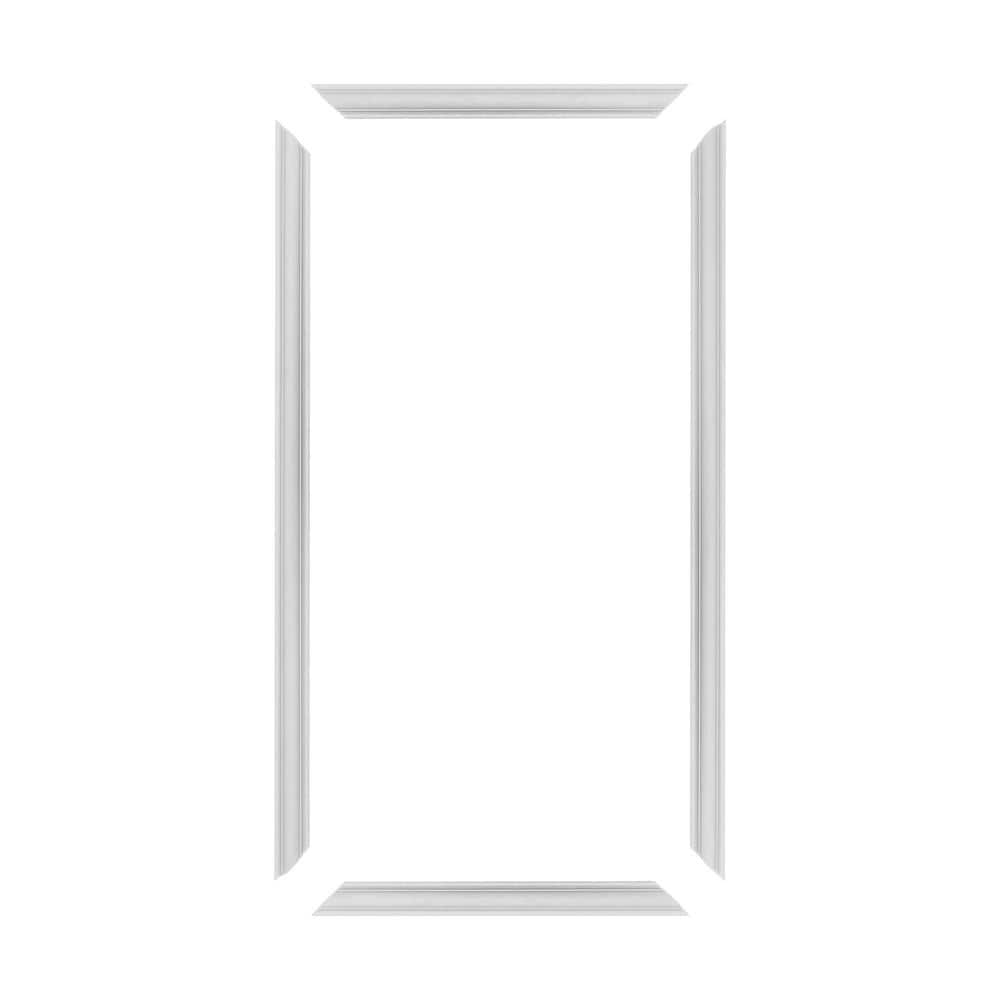 Trim Fast 5/8 in. D x 18 in. W x 36 in. L Unfinished Polystyrene, Pre-Mitered, Wall Panel Moulding Frame, Peel and Stick price history on PriceWatchPro