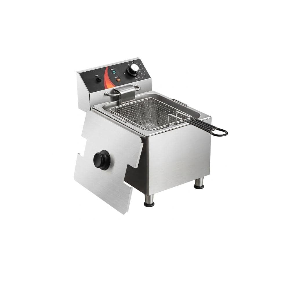 Electric Countertop Deep Fryer 1750W, 11.5L/12Qt, Basket, Temp Control, Overheat Protection, Adjustable Feet price history on PriceWatchPro