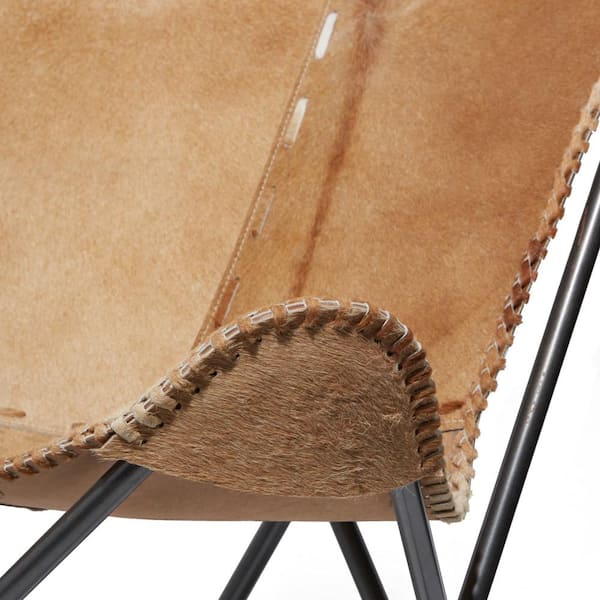 Leather Whip Stitch Side Chair – Tin Lizzies