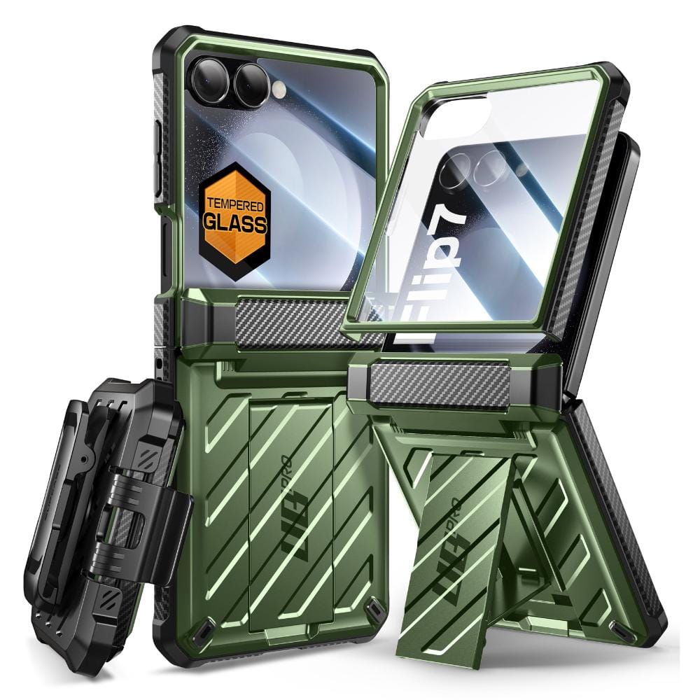 Galaxy Z Flip7 Unicorn Beetle PRO Rugged Case with Belt Clip Guldan price history on PriceWatchPro