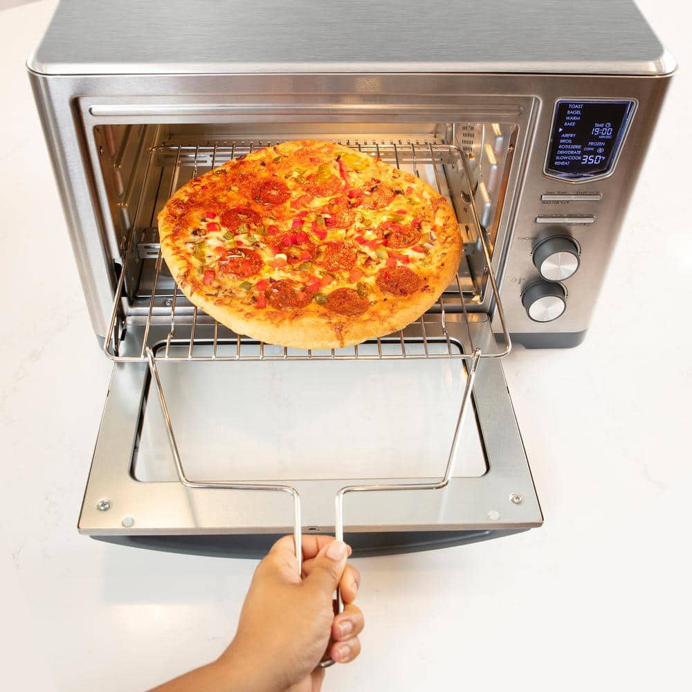 Kenmore Stainless Steel 6-Slice Digital Air Fryer Toaster Oven