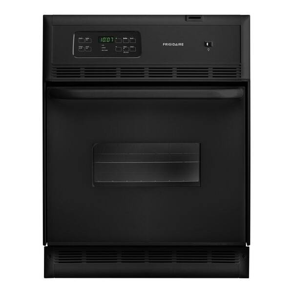 Frigidaire 24 in. Single Electric Wall Oven Self-Cleaning in Black