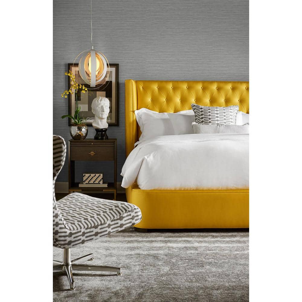 Harbor Mist Gray Vinyl Peel & Stick Wallpaper Roll