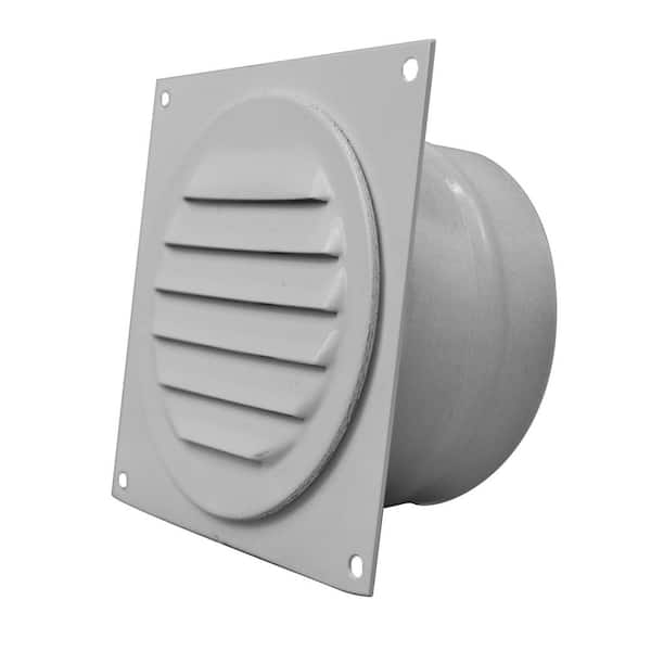 3 in. Bathroom Soffit Vent, White