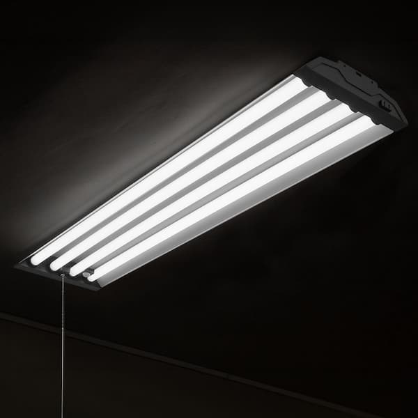 Maxxima 4 ft. 100-Watt LED Motion Sensor Shop Light Fixture