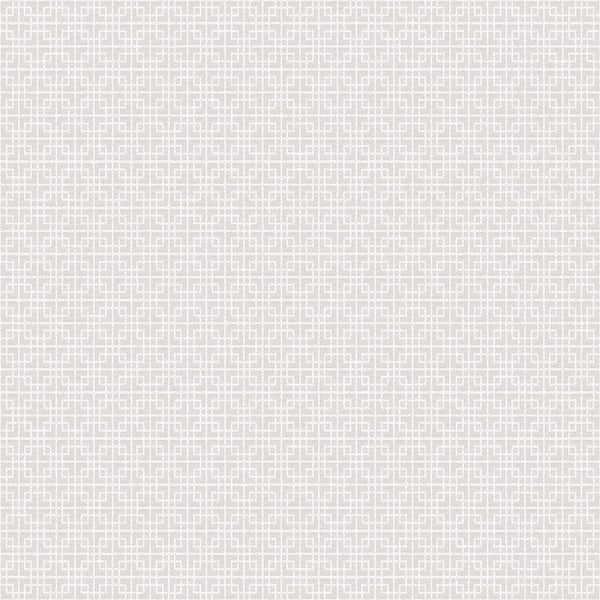 Unbranded TexStyle Collection Warm Neutrals Greek Key Satin Non-Pasted on Non-Woven Paper Wallpaper Roll