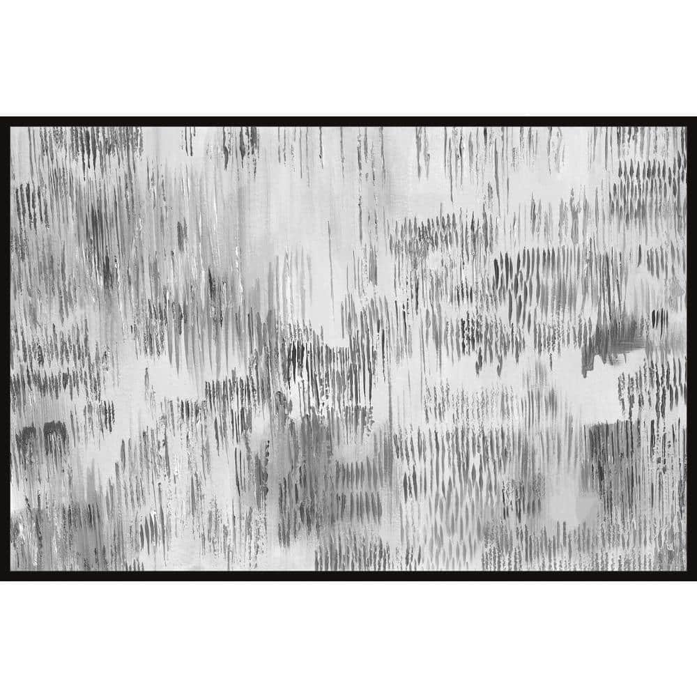 Light and Shadow by Parvez Taj Floater Framed Canvas Abstract Art Print 12 