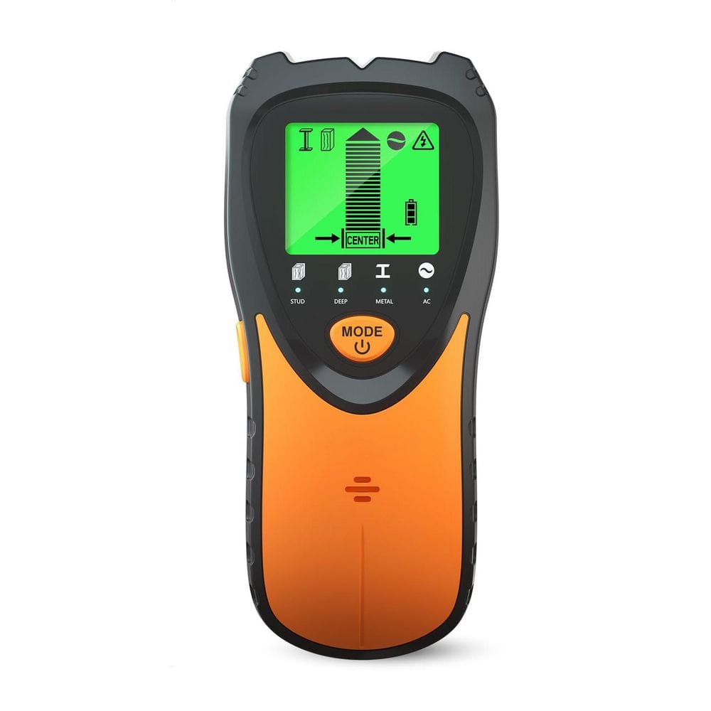 5-in-1 Stud Finder Wall Scanner, Electronic Sensor with LCD Display for Woo