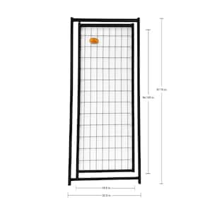 22.5 in. W x 57.75 in. H Dog Kennel 1-Door Gate Panel (2-Pack)