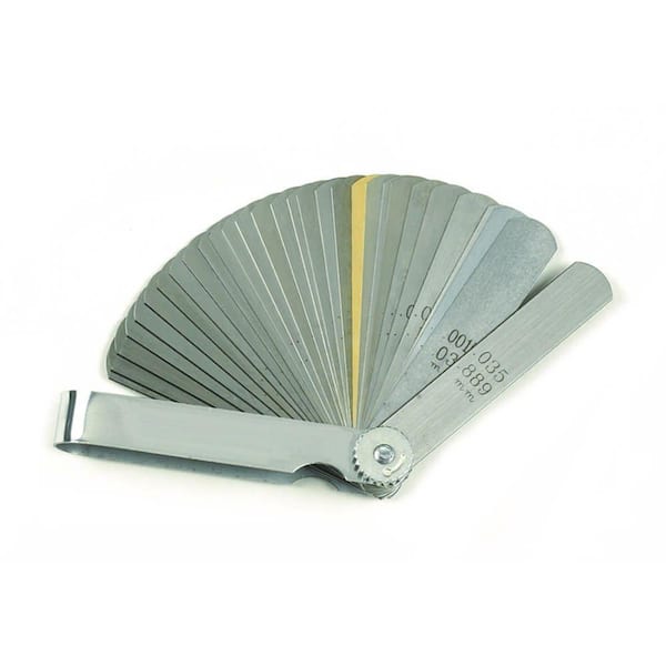 GEARWRENCH 0.0015 in. to 0.035 in. (0.038 mm to 0.889 mm) Deluxe 32 Blade Feeler Gauge