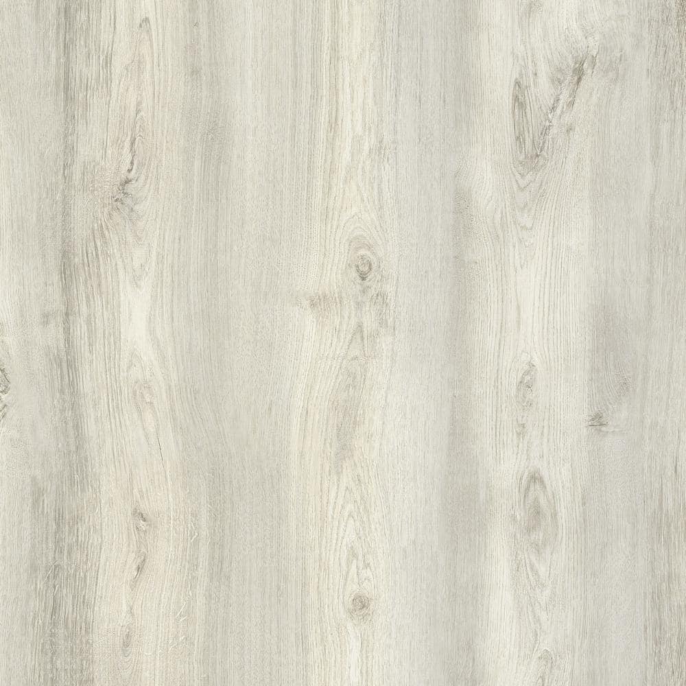 Lifeproof Chiffon Lace Oak 22 MIL x 8.7 in. W x 48 in. L Click Lock Waterproof Luxury Vinyl Plank Flooring (20.1 sqft/case), Light