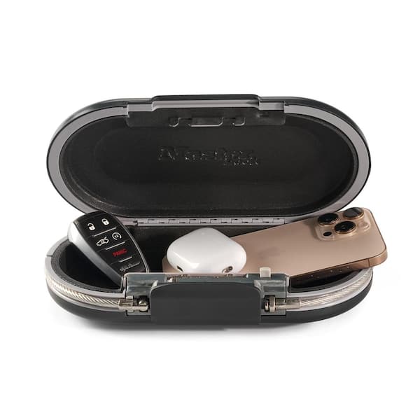 Master Lock Portable Safe, Resettable Combination, Black
