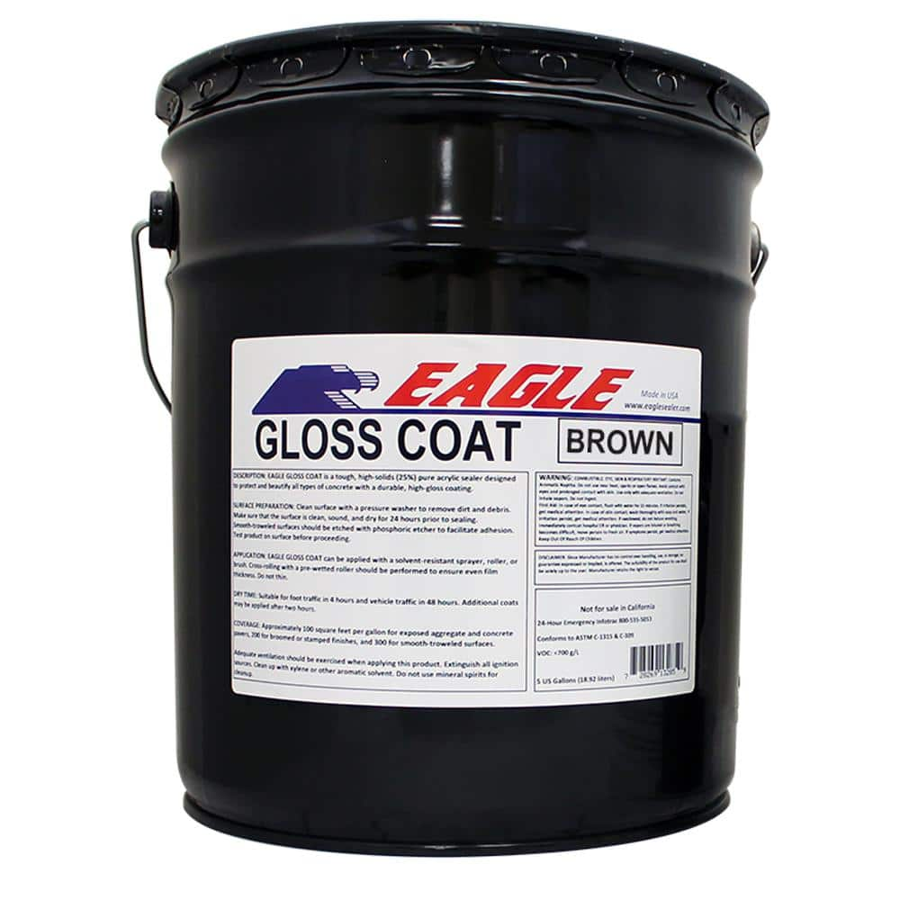 Have a question about Eagle 1 Gal. Gloss Coat Clear Wet Look Solvent-Based  Acrylic Concrete Sealer? - Pg 1 - The Home Depot