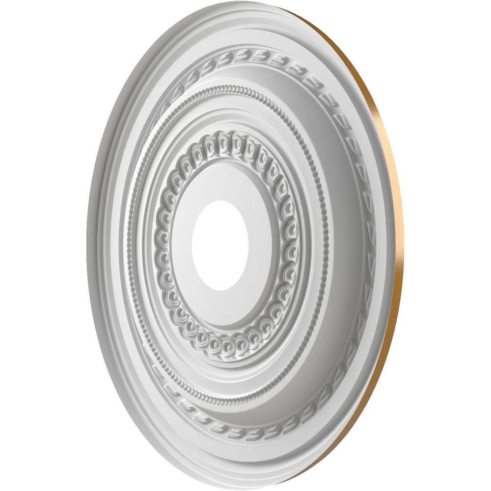 Cole 19" Aged Metallic Gold PVC Ceiling Medallion