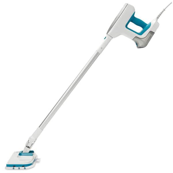 BLACK+DECKER Steam-Mop Multipurpose Steam Cleaning System with  7-Attachments and Storage Wall Mount BHSM15FX10 - The Home Depot