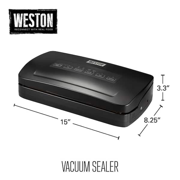 Weston Vacuum Sealer Bag Quart (66-Pack) 30-0110-W - The Home Depot