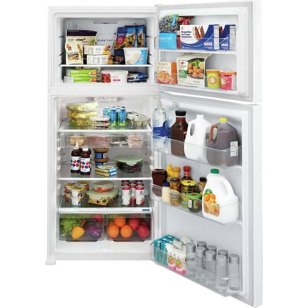 Frigidaire 30 in. 20 cu. ft. Garage Ready Top Freezer Refrigerator in White