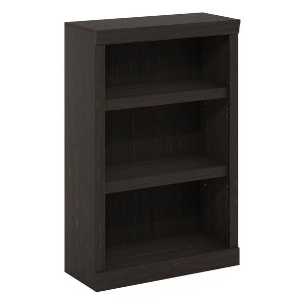 Furinno Gruen 29.37 in. W Maple 3-Shelf Classic Bookcase with Adjustable Shelves
