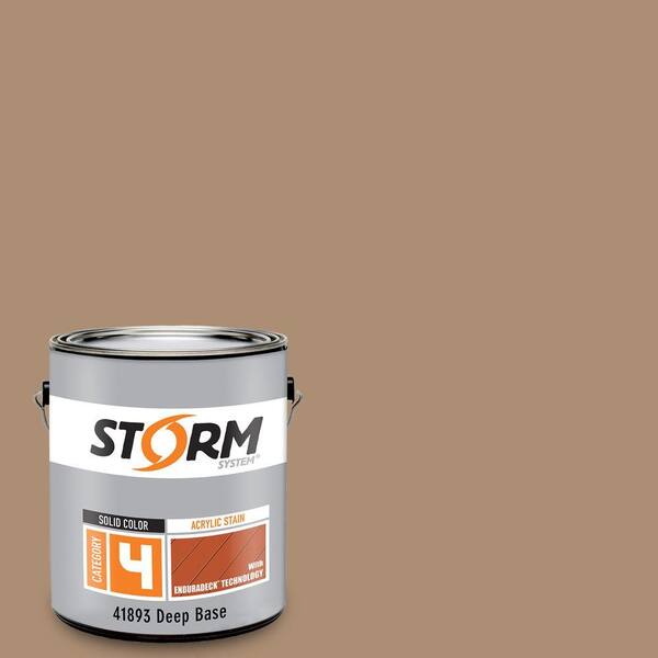 Storm System Category 4 1 gal. Horse Trot Exterior Wood Siding, Fencing and Decking Acrylic Latex Stain with Enduradeck Technology