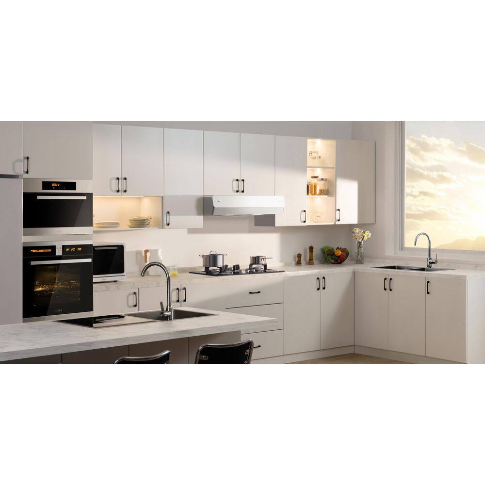 36" Stainless Steel Convertible Under Cabinet Range Hood