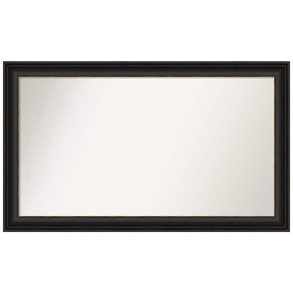 Amanti Art Trio Oil Rubbed Bronze 44.5 in. x 26.5 in. Custom Non-Beveled Recycled Polystyrene Framed Bathroom Vanity Wall Mirror