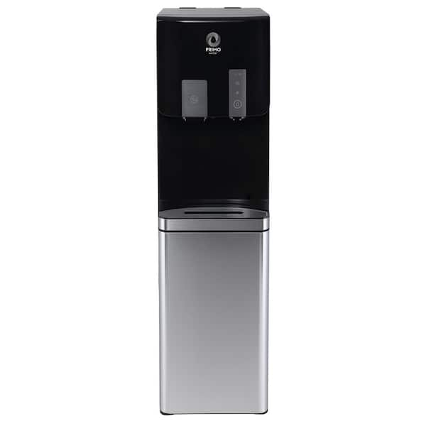 Stainless Steel Water Dispenser with Single Ice Maker