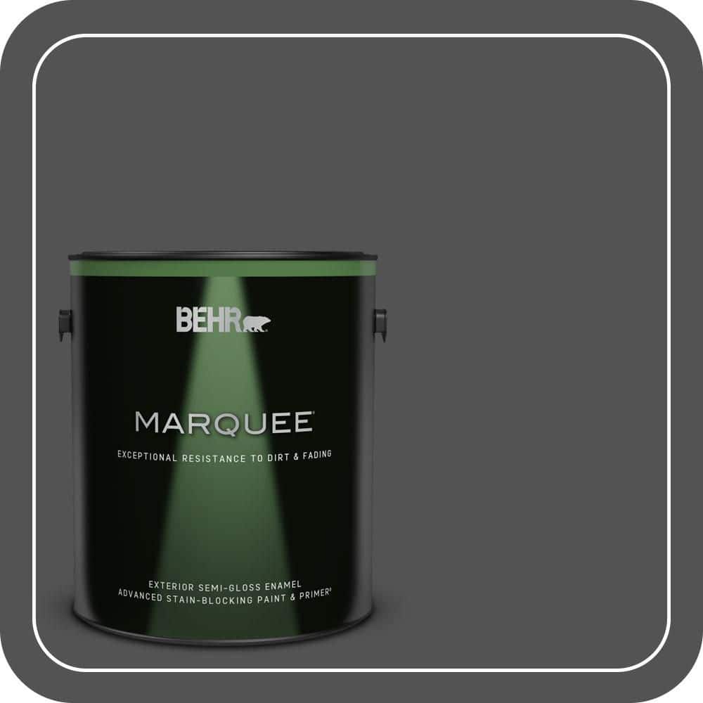 1 gal. #BXC-30 Black Space Semi-Gloss Enamel Exterior Paint & Primer price history on PriceWatchPro
