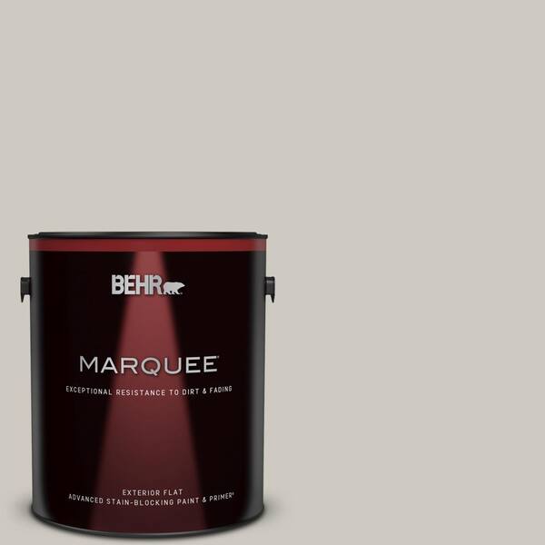 BEHR MARQUEE 1 gal. Home Decorators Collection #HDC-WR14-2 Winter Haze Flat Exterior Paint & Primer