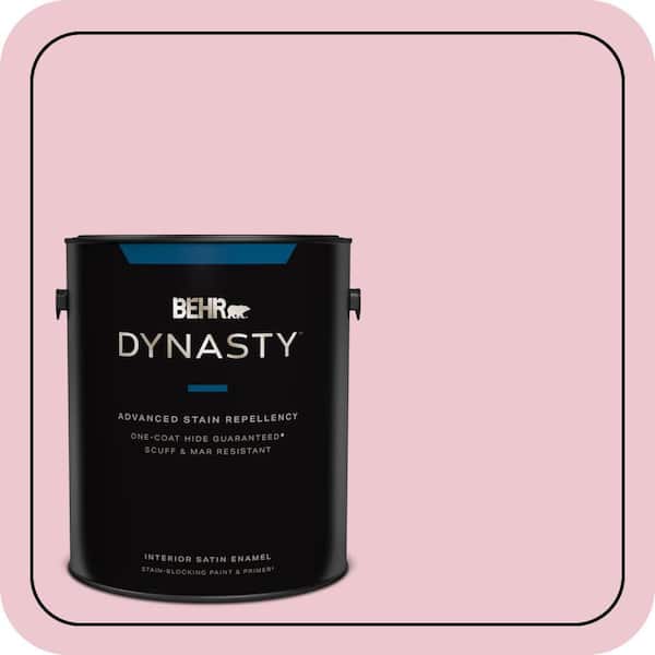 BEHR DYNASTY 1 gal. #M140-2 Funny Face Satin Enamel Interior Stain-Blocking Paint & Primer