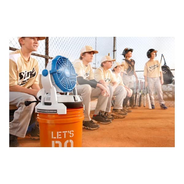 Arctic Cove 18-Volt 2 Speed Misting Bucket Top Fan MBF0181 - The