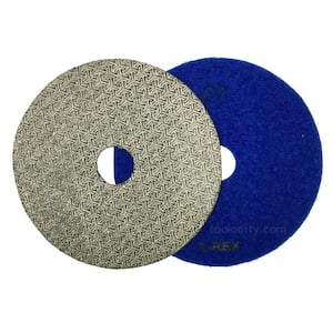 7 in. 60-Grit Electroplated Diamond Polishing Pads