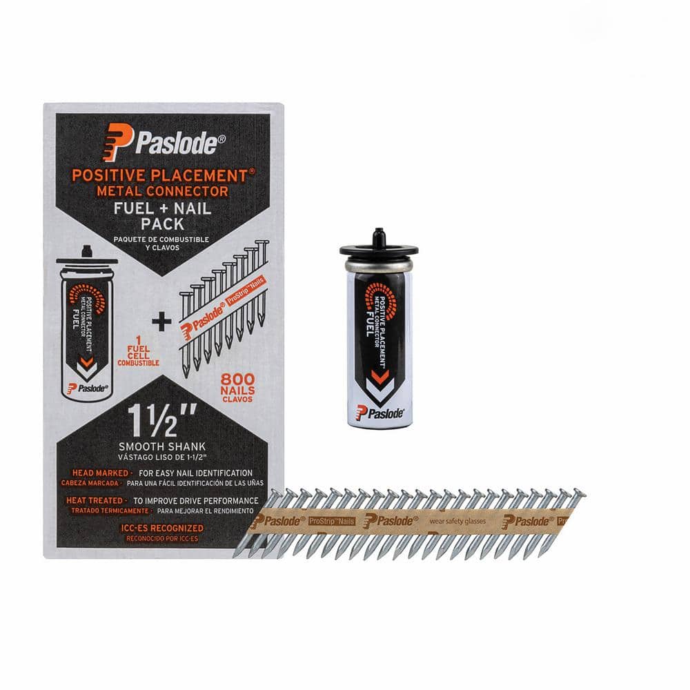 1-1/2 in. x .131-Gauge Brite Nail Coating Smooth Shank Positive Placement Metal Connector FNP (800 Nails Plus Fuel Cell) price history on PriceWatchPro