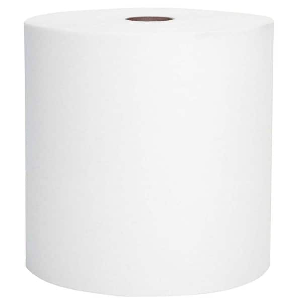 Kleenex 8 in. x 600 ft. Non-Perforated Hard-Roll Paper Towels (6-Carton)  KIM50606 - The Home Depot