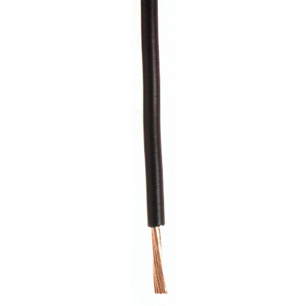 Plastic Primary 16 Gauge Wire Single Conductor - 100 ft., Black