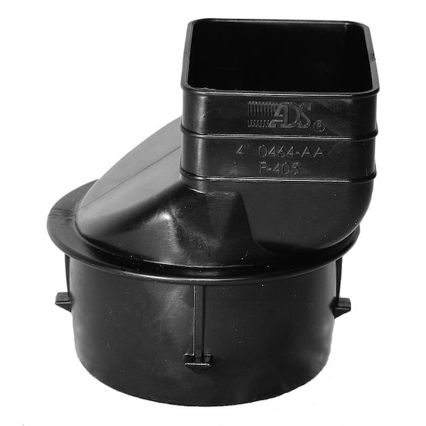 Advanced Drainage Systems 3 in. Singlewall x 2 in. x 3 in. Downspout Adapter