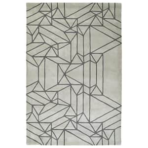 Origami Mint 4 ft. x 5 ft. Area Rug