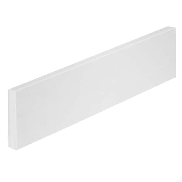 Cahaba 21-1/8 in. Morning Frost Quartz Sidesplash