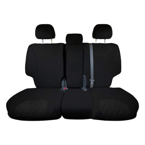 FH Group Neoprene Custom Fit Seat Covers for 2019 - 2023 Hyundai Santa Fe26.5 in. x 17 in. x 1 in. Rear Set